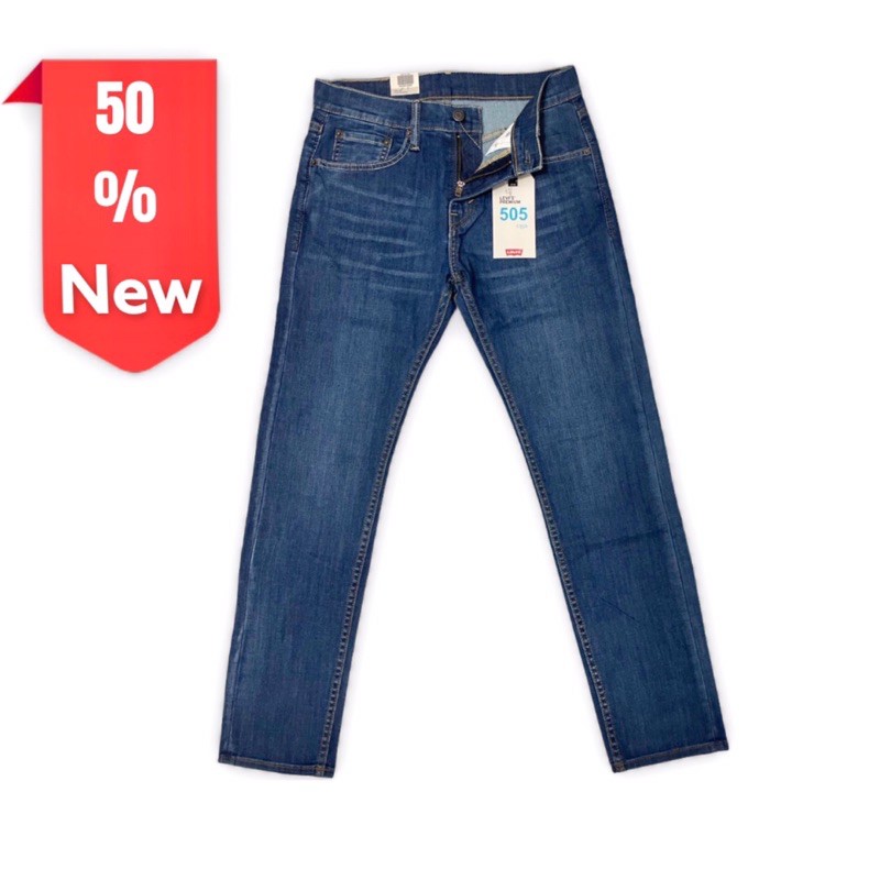 [Hàng nhập - Sale 50%] Quần jean nam co dãn ống đứng nhập khẩu ( levi 505)