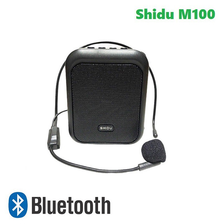 Máy trợ giảng có dây Shidu M100 kiêm loa Bluetooth cao cấp