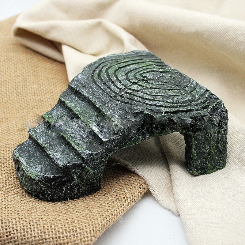 Bệ Đứng Hình Rùa Có Lỗ Ẩn Đảo Rùa Leo Trèo Cho Rùa