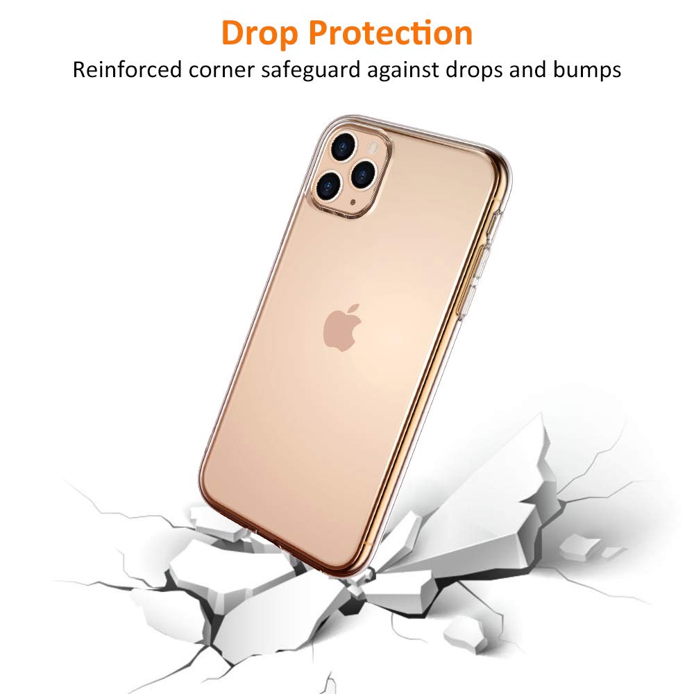 Ốp lưng trong suốt cho iPhone 6 7 8 Plus X XS XR 11 Pro Max | BigBuy360 - bigbuy360.vn