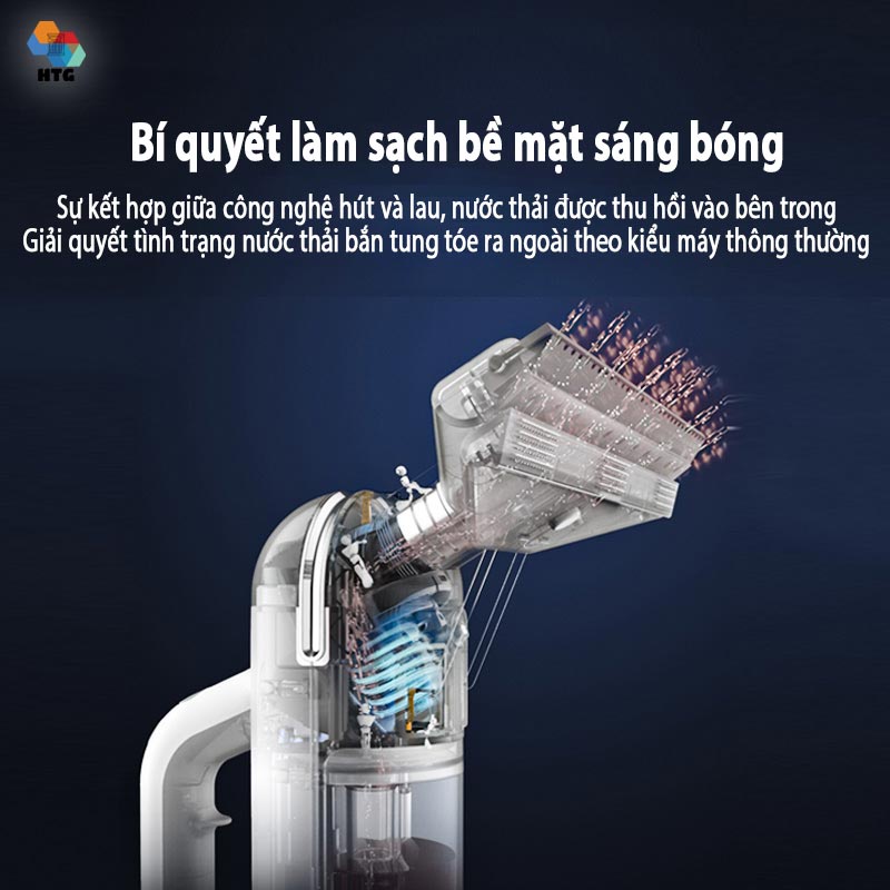 Máy Lau Kính Sawadaki K611 làm sạch bề mặt, Bàn Ăn, Cửa Sổ, Phòng Tắm, Xe Hơi, nhà bếp, không dây chính hãng