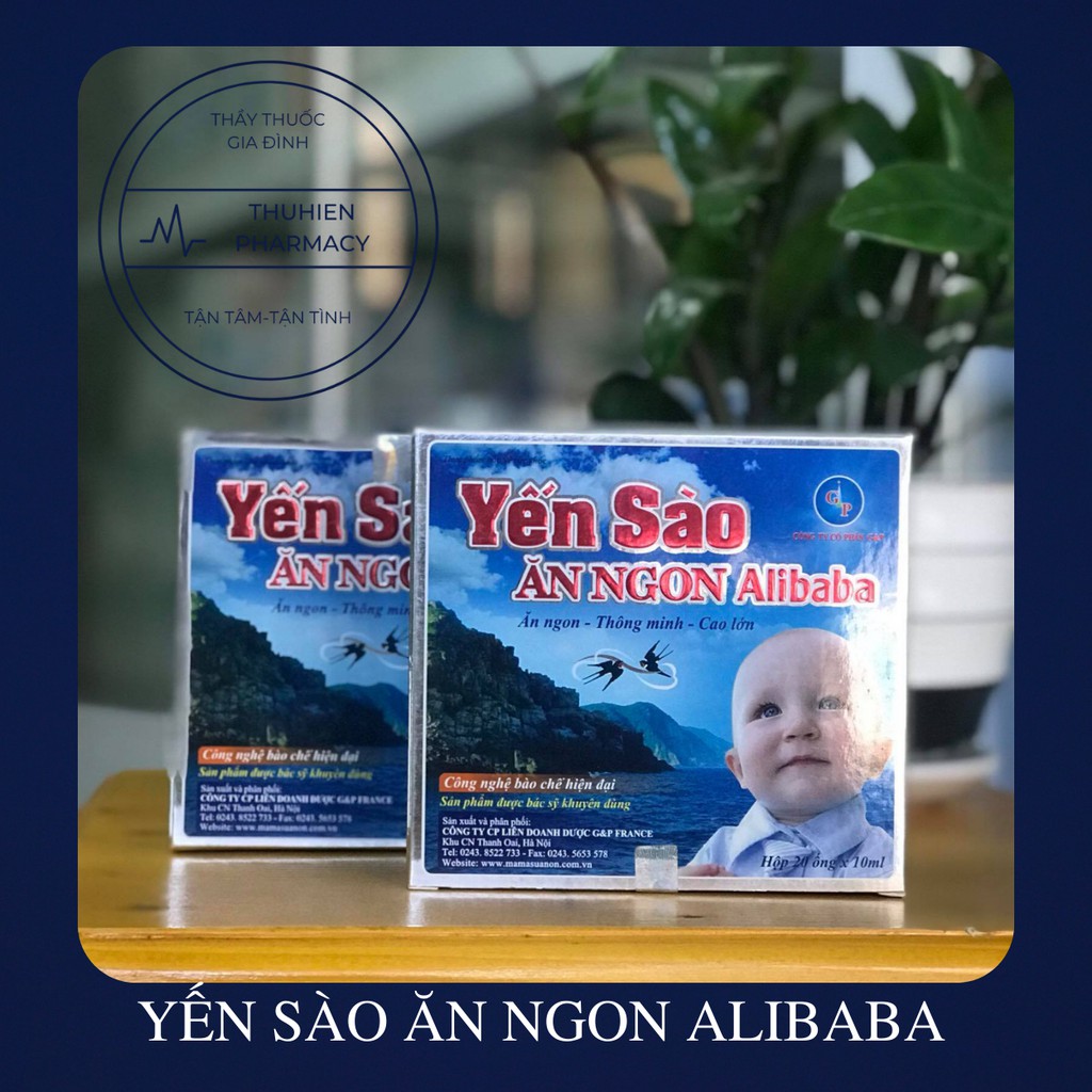 YẾN SÀO ĂN NGON ALIBABA  - Bé Ăn ngon, tăng đề kháng, thông minh
