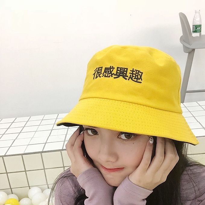 [Thời Trang] Mũ Ngư Dân Nhỏ Nhắn Dễ Đóng Dấu Giống Nhau Qianxi Phong Cách Hàn Quốc Thời Trang Xuân Hè Cho Học Sinh