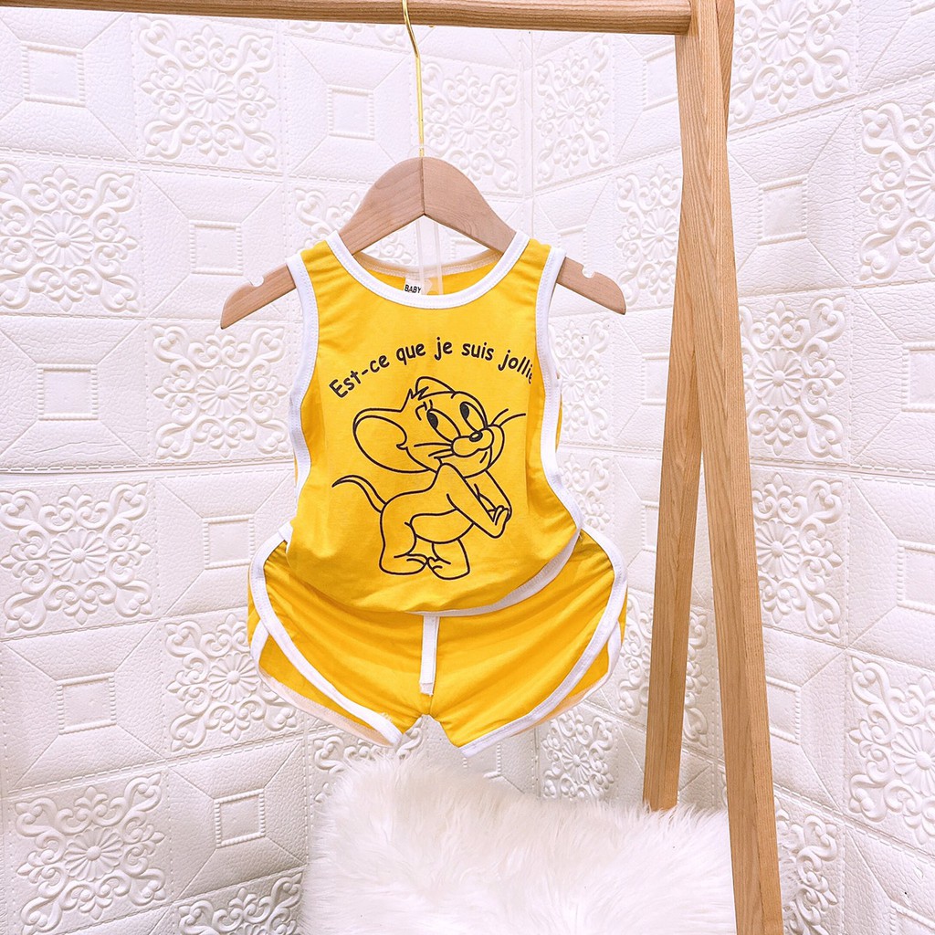 bộ 3 lỗ in hình chuột chất cotton mềm mại