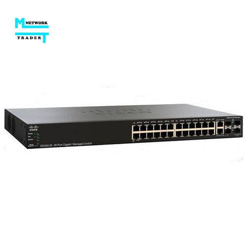 Cisco SG350-28-K9-EU | Bộ Chia Mạng Layer2/3 24x RJ45 10/100/1000, 04 Ports COMBO 1GE