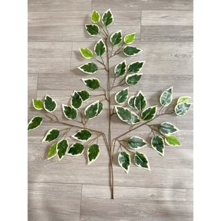 Cành lá si - cành si giả trang trí cây sự kiện cửa hàng