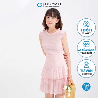 Chân váy xòe tầng GUMAC VB642