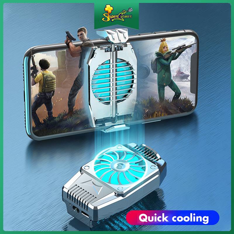 Quạt Tản Nhiệt H15 Dành Cho Điện Thoại 4 Inch - 6.7inches | BigBuy360 - bigbuy360.vn