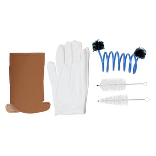 5 in 1 Trumpet Accessory Gloves Protective Cover Brush Cleaning Kit