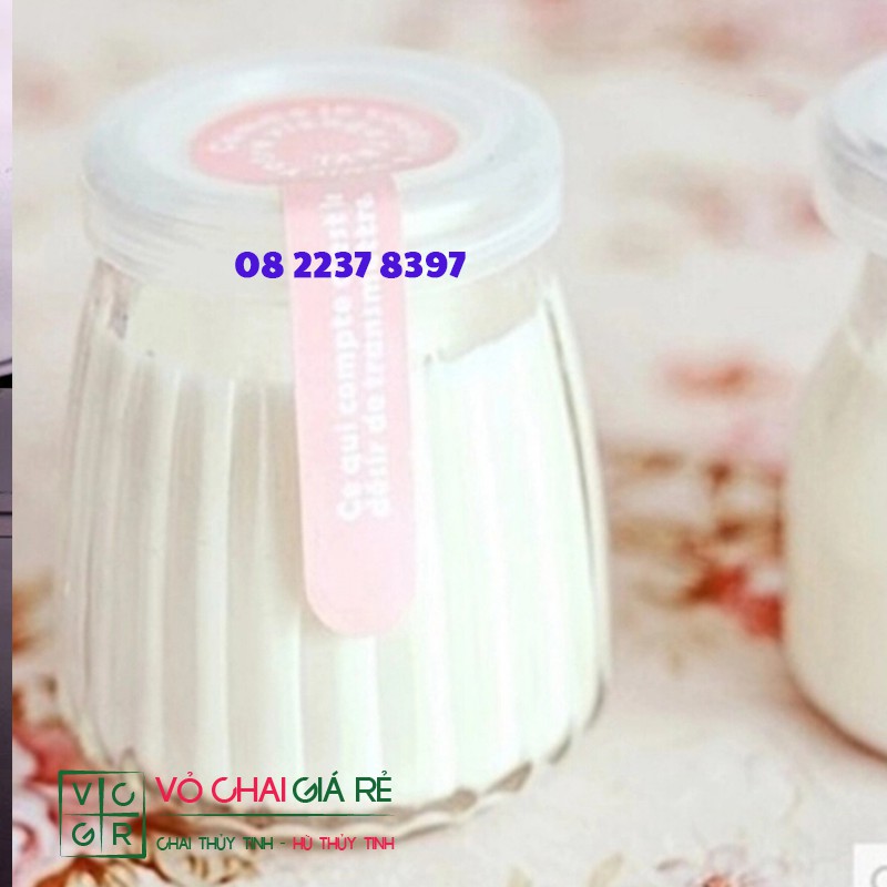 COMBO 12 Hũ thủy tinh yaourt sọc 150ml | BigBuy360 - bigbuy360.vn