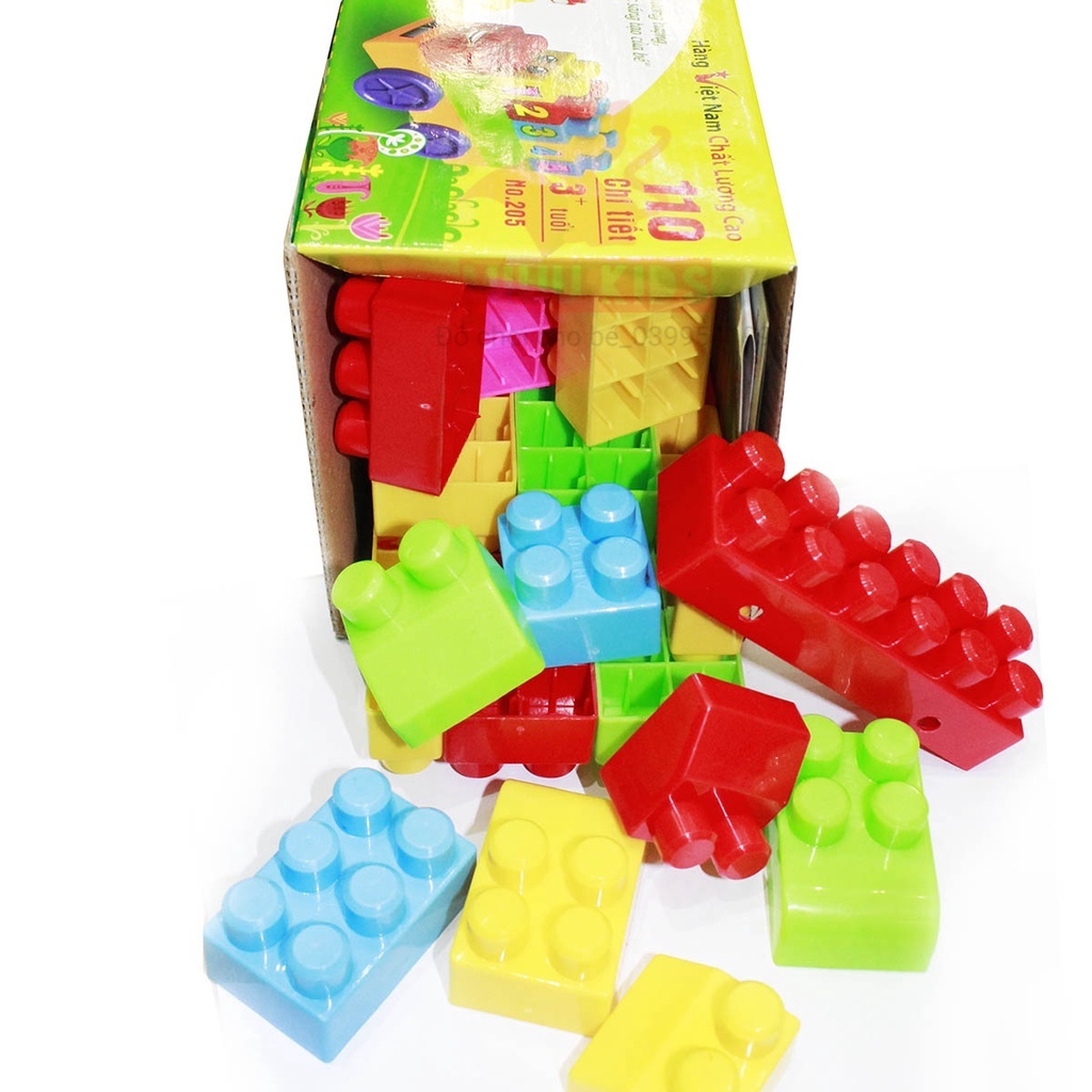 Đồ Chơi Xếp Hình Tuổi Thơ 110 Chi Tiết Antona Hàng Việt Nam An Toàn Cho Bé