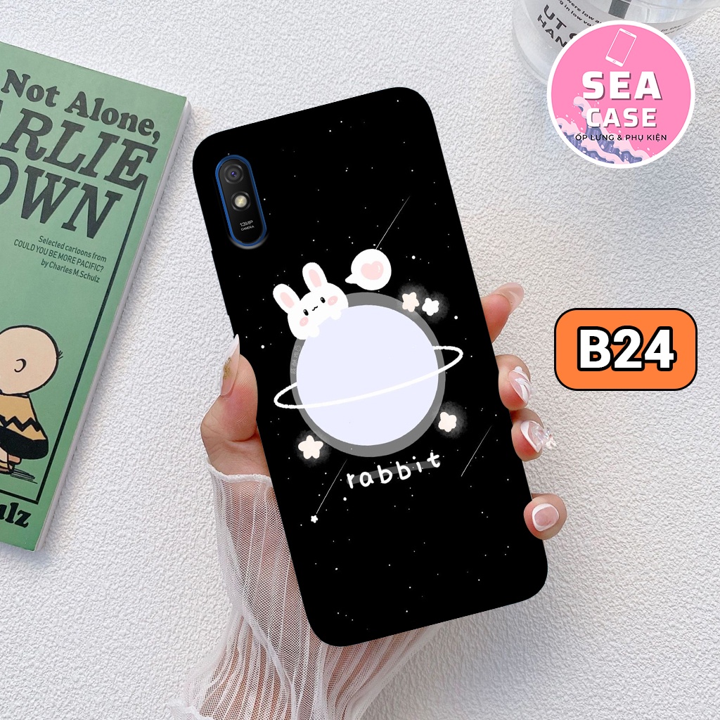 Ốp lưng XIAOMI REDMI 9A hình gấu đáng yêu,dễ thương – ốp nhựa chống trầy,chống va đập