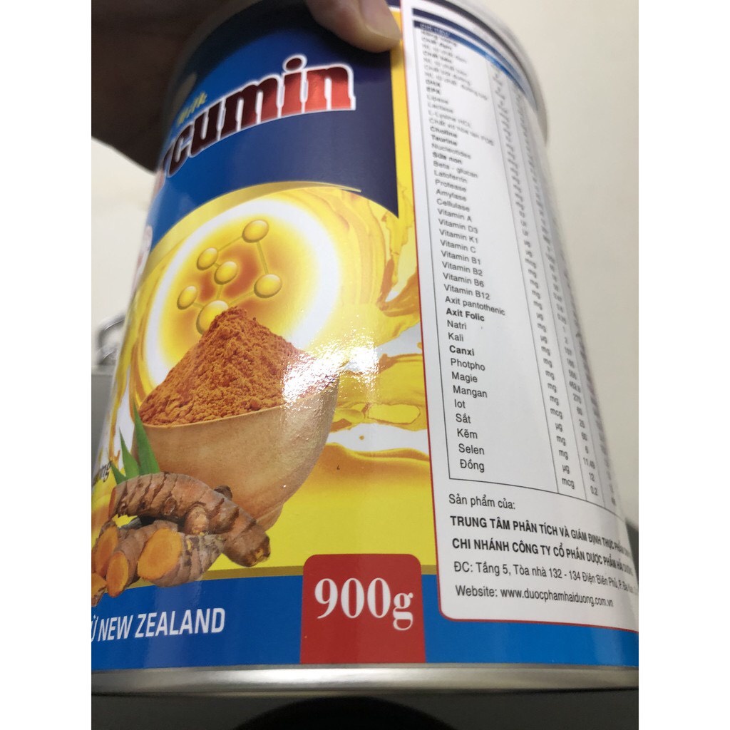 3H Sữa nghệ nano curcumin gold 900g kèm 3h 150g