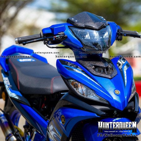 Tem LC135 đen xanh dán Exciter 135 đời 2011-2014. Mẫu Decal 2019 Malaysia