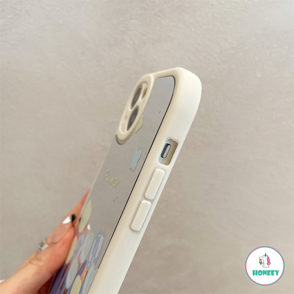 Ốp Điện Thoại TPU Mềm Chống Sốc Tráng Gương Hình Hoa Tulip Thời Trang Cho iPhone 14 13 12 11 Pro Max X XS
