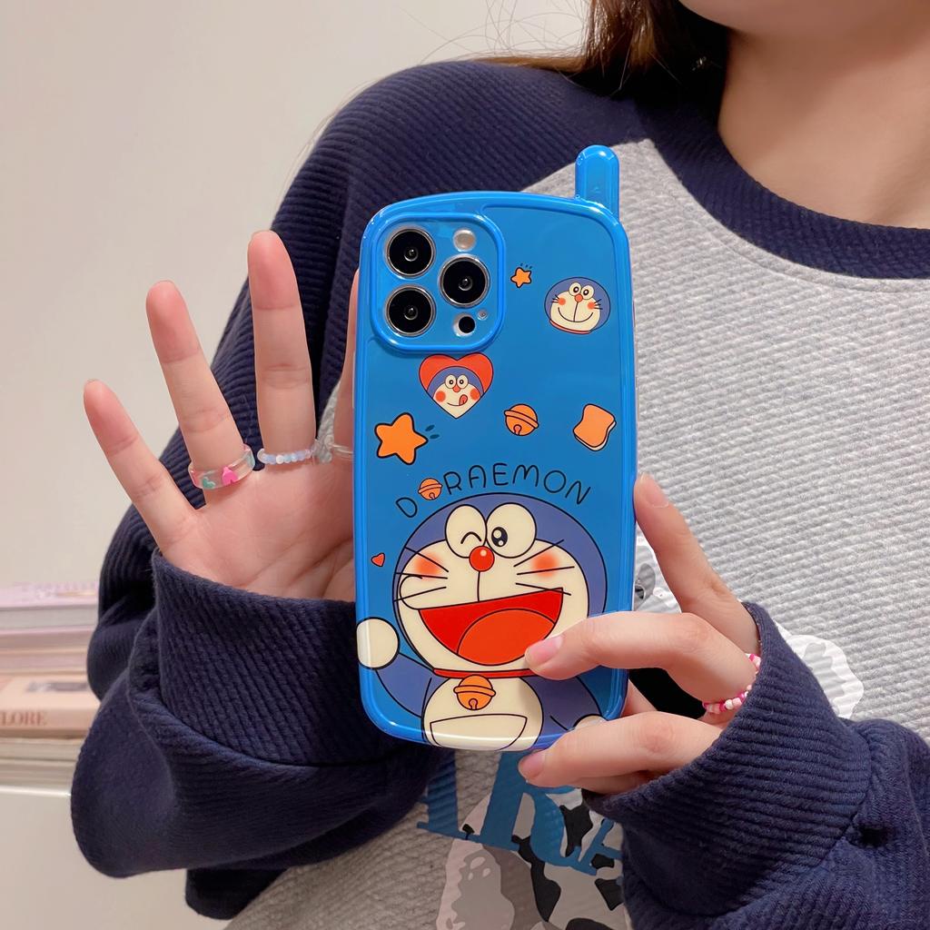 NOKIA Ốp Điện Thoại Hình Doraemon Cầu Vồng 3D Cho IPhone 13Promax 13 12promax 12 11