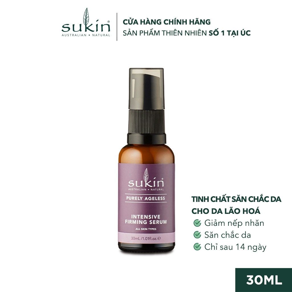 Serum Săn Chắc Da Sukin Purely Ageless Intensive Firming Serum 30ml