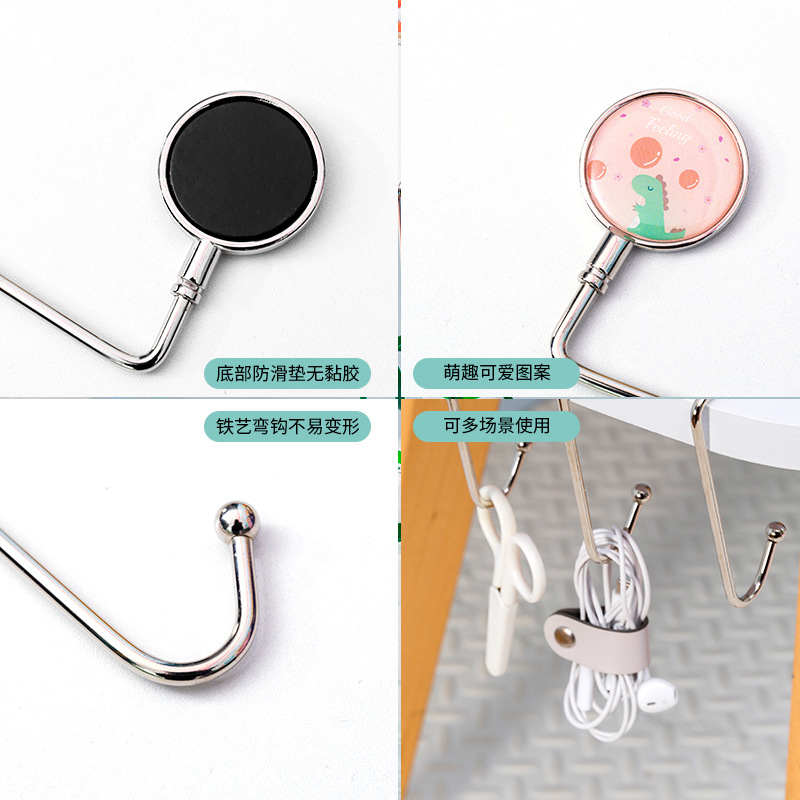 Móc treo đồ gắn bàn tiện dụng tiết kiệm không gian