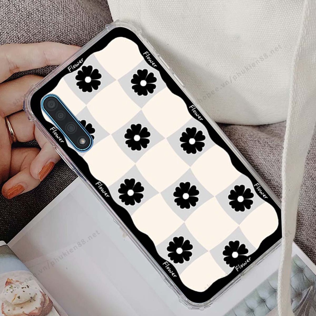 Ốp lưng Vsmart Live ốp điện thoại LineBear, bé tóc xù, hoa siêu đẹp