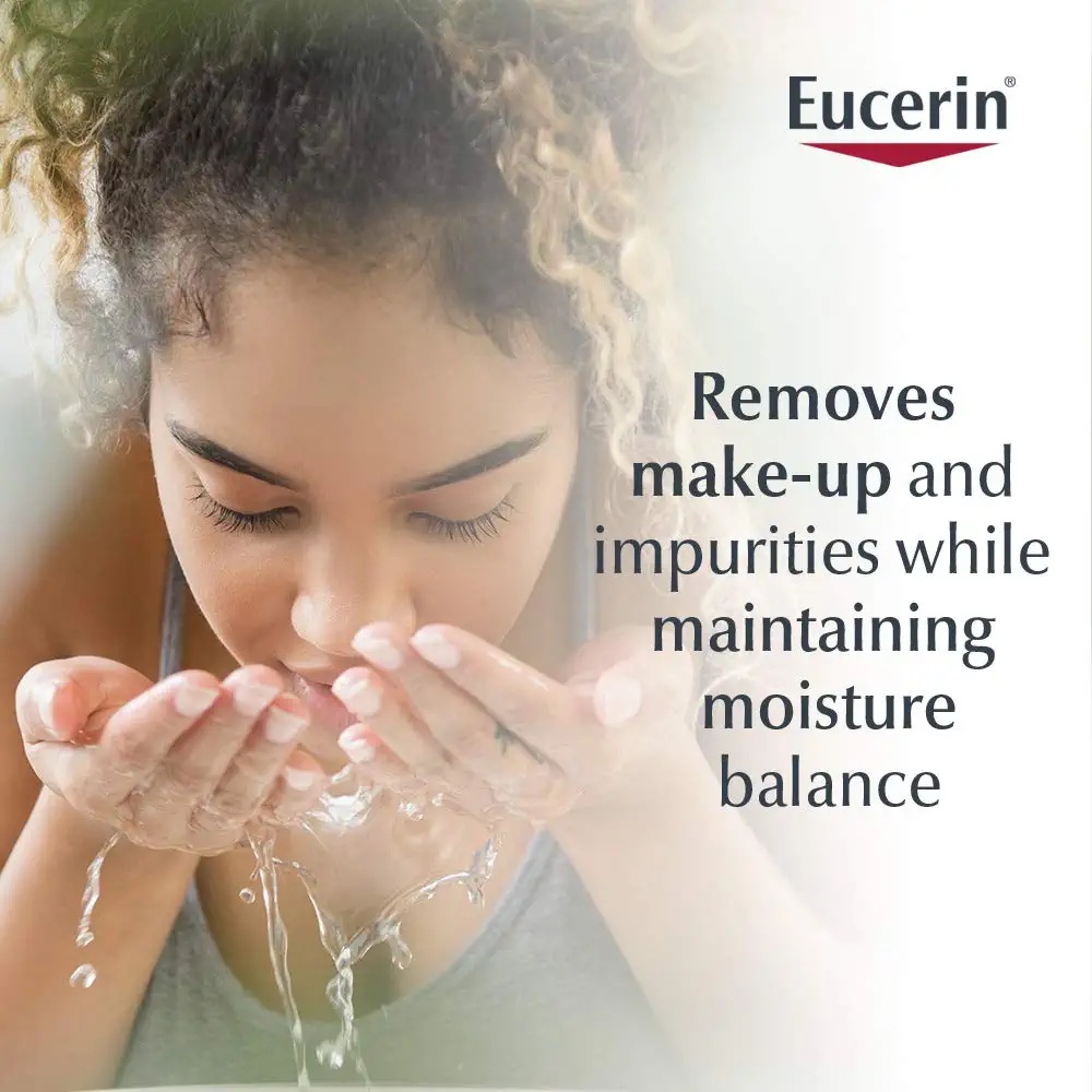 Sữa rửa mặt cho da nhạy cảm Eucerin Redness Relief Soothing Skin Cleanser Gel