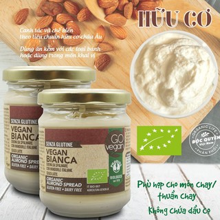 Bơ hạt hạnh nhân cacao hữu cơ -200g probios ý