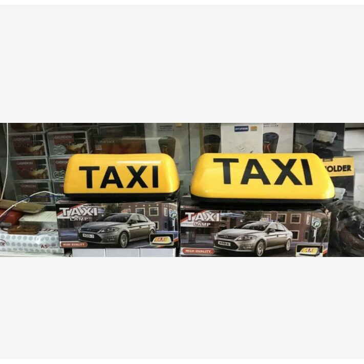 Mào taxi có đèn đế nam châm