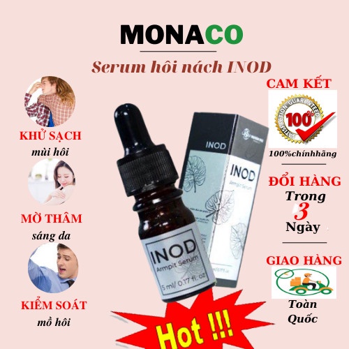 Serum Hôi Nách Inod Huyền Phi Giúp Khử Mùi Hôi Làm Thơm Da Giữ Cho Vùng Da Dưới Cánh Tay Và Bàn Chân Khô Thoáng