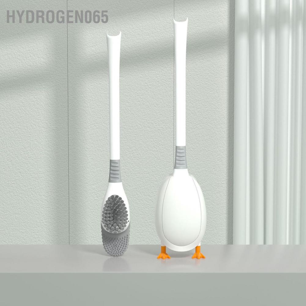 Bàn chải toilet lông dày hình vịt treo tường dễ thương dọn dẹp cho khách sạn hoặc nhà ở