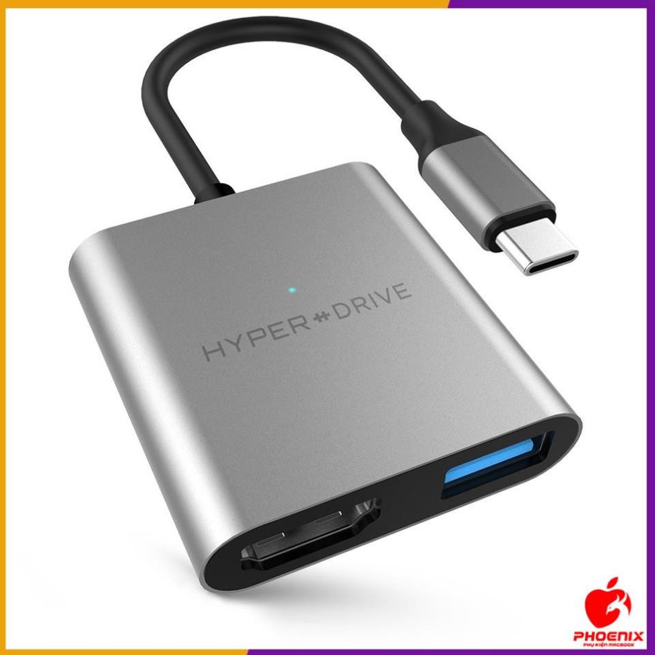 HyperDrive 4K HDMI 3-in-1 USB-C Hub