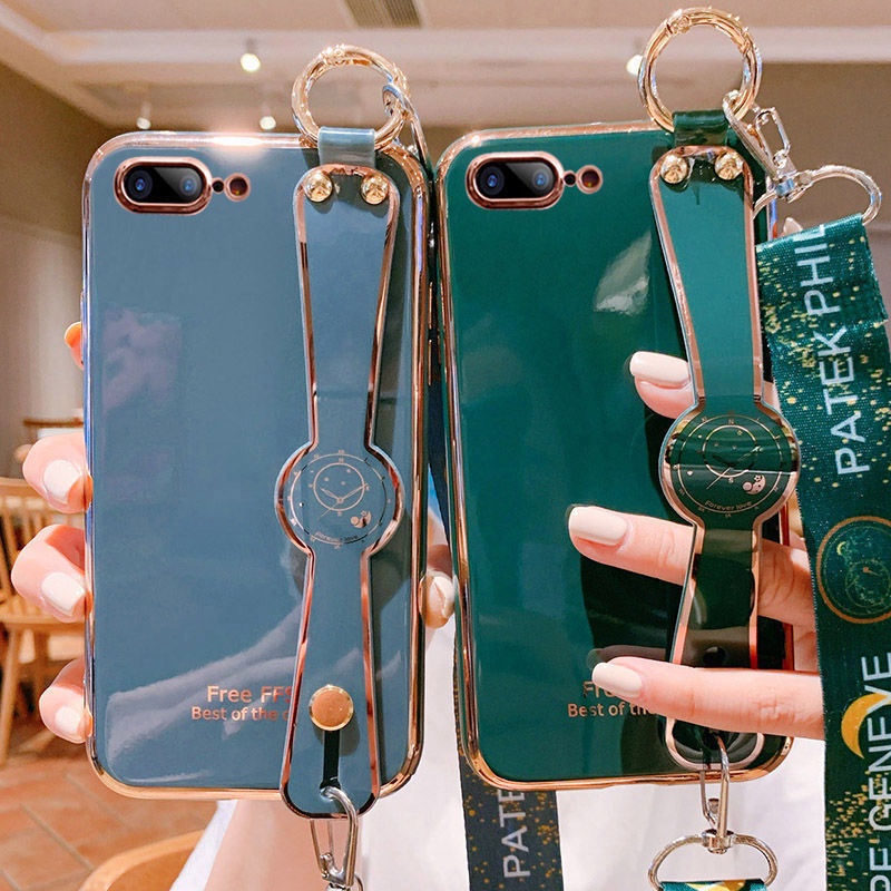 Ốp điện thoại QIANZI silicon mềm mạ điện thích hợp cho Iphone7Plus 8Plus Se2020 6 6S 6Plus 6Splus Ix Xs Xr Xs Max 7 8