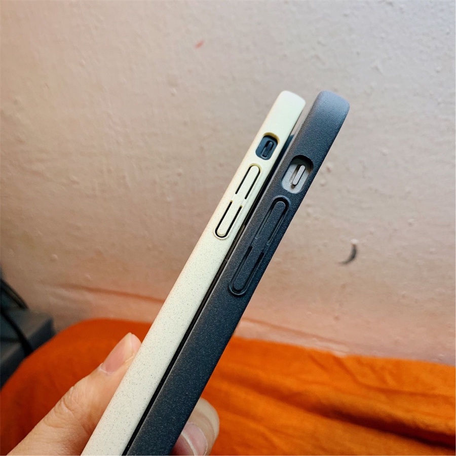 Ốp Điện Thoại TPU Mềm Siêu Mỏng Bề Mặt Nhám Cát Cho iPhone 13 12 11 Pro Max 13