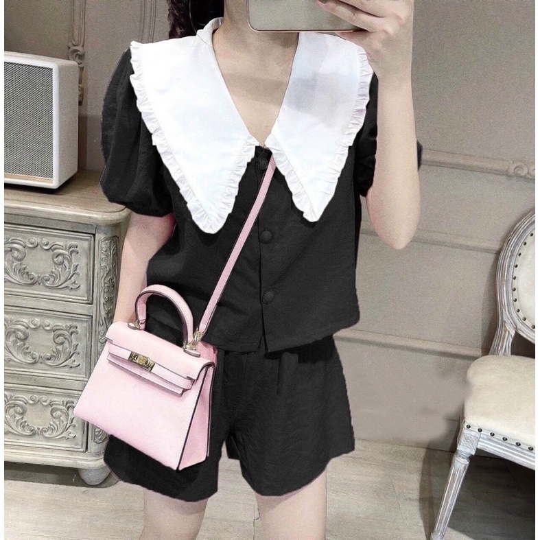 Sét Áo Cổ Bèo Bigsize 55kg Đến 100kg (L/XL/XXL)