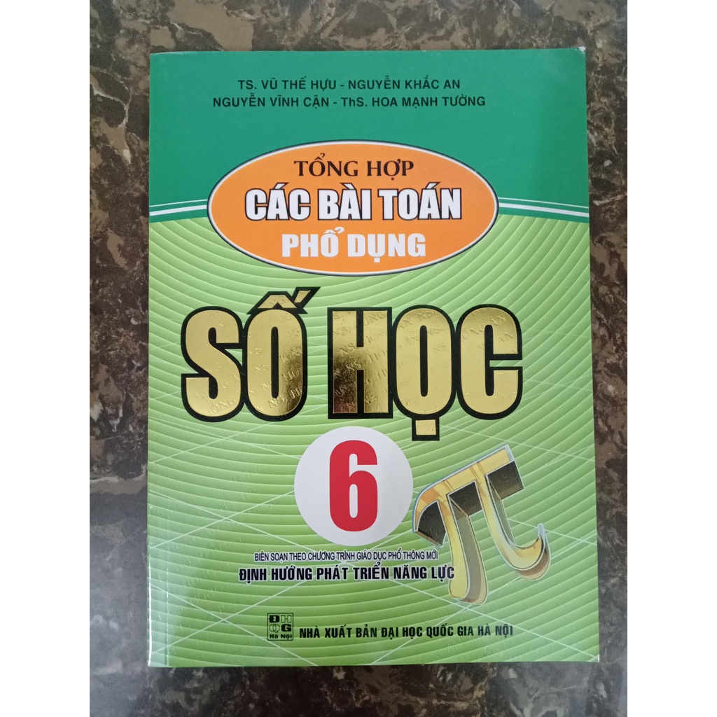 Sách – [Sách tham khảo] Tổng Hợp Các Bài Toán Phổ Dụng Số Học Lớp 6