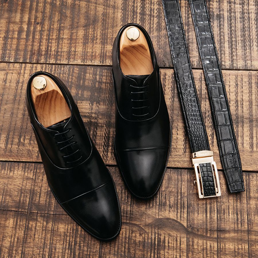 Giày Cao Nam LAFORCE Dáng Oxford GCLAVA220-A31-D