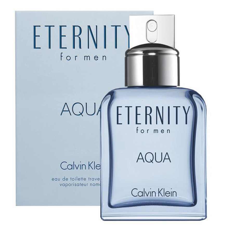 [Mã FMCGMALL - 10% đơn 250K] Nước Hoa Calvin Klein Eternity Aqua For Men EDT 100ml