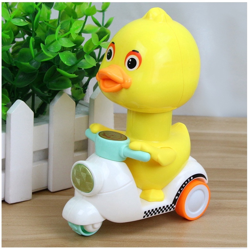 Chú Vịt Vàng Đồ Chơi Nhấn Eo Vui Nhộn Cho Bé