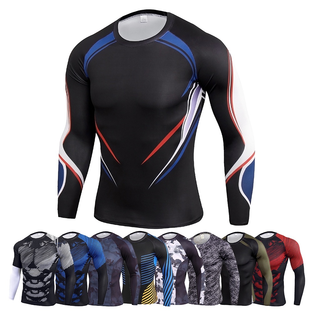 Áo thun thể thao tập gym ôm dáng vừa vặn thời trang dành cho nam