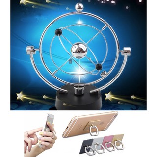 Con lắc Newton thế hệ 3 - Đồ chơi con lắc quay từ trường mô hình hệ mặt trời