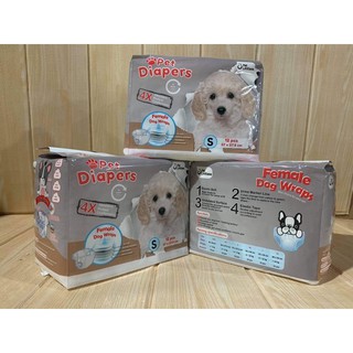 Bỉm cho chó mèo đực và cái pet Diapers