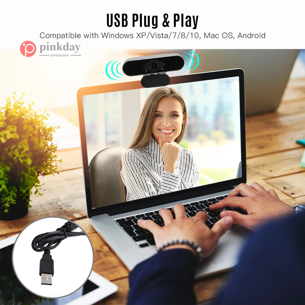 Camera 1080p Hd 2 Megapixels Xoay 360 ° H.264 Đa Năng Tiện Dụng | BigBuy360 - bigbuy360.vn