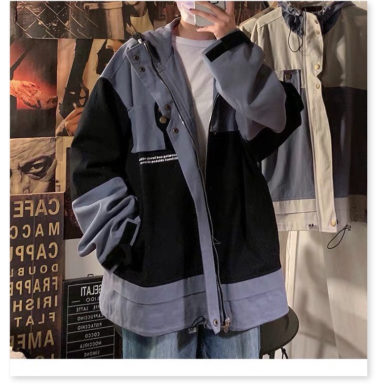 ÁO KHOÁC KAKI NAM PHỐI NÚT ĐẲNG CẤP SOÁI CA