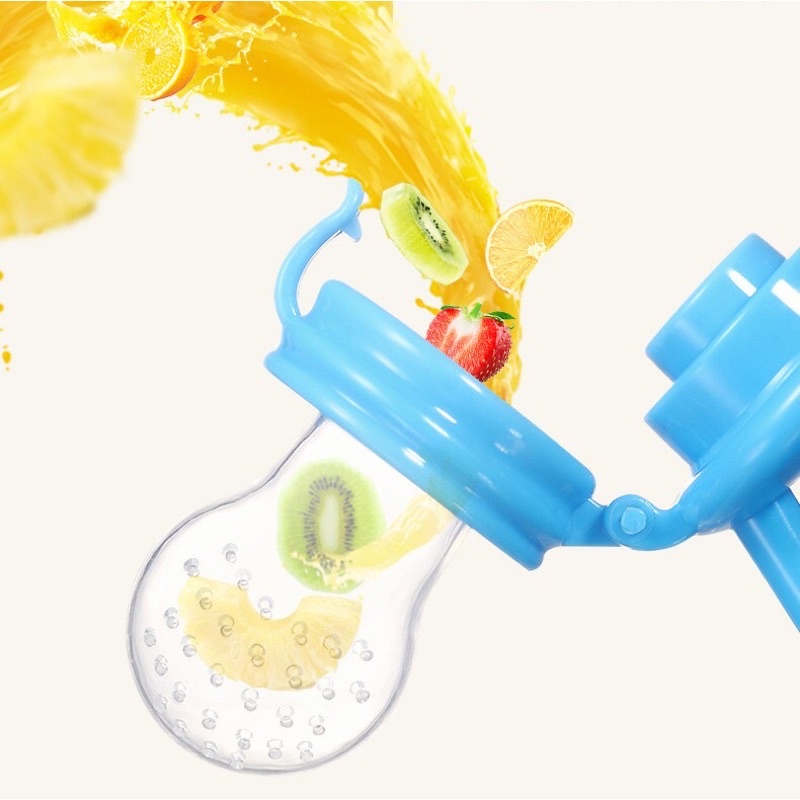 Túi nhai ăn dặm silicon chống hóc an toàn cho bé từ 6- 12 tháng tuổi