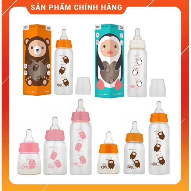 Bình Sữa Agi Cổ Hẹp 60ml/140ml/ 240ml [CHÍNH HÃNG]