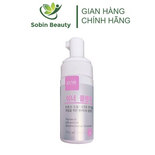 Dung dịch vệ sinh phụ nữ genie tea tree oil 100ml hàn quốc ngừa viêm phụ khoa, khử mùi hôi nấm ngứa, làm hồng vùng kín