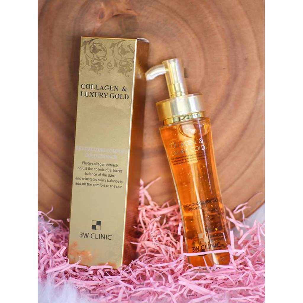 Tinh Chất Collagen & Luxury Gold 3W Clinic 150ml