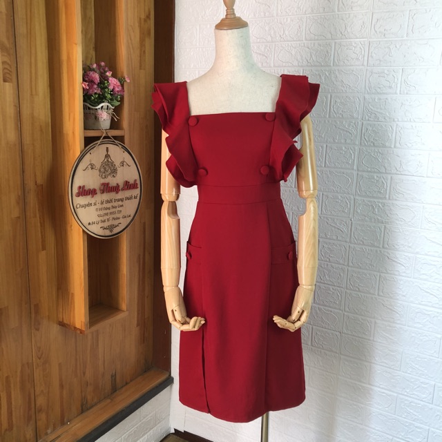 Đầm dự tiệc body xẻ đùi  - Hình Thật | BigBuy360 - bigbuy360.vn