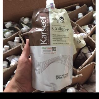(Xả Kho) Dầu Ủ tóc colagen Karseell 500ml siêu mềm mượt Chính hãng