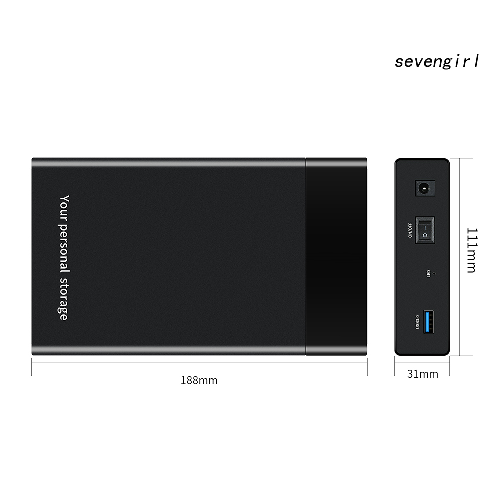 Hộp Đựng Ổ Cứng Sata Hdd Usb 3.0 2.5 / 3.5inch | BigBuy360 - bigbuy360.vn