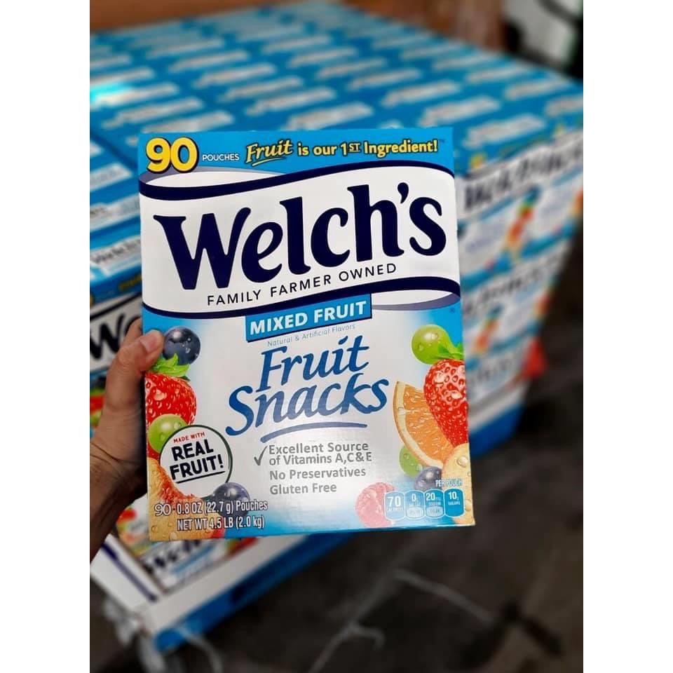 Date 5 / 24 - Kẹo Dẻo Trái Cây Welch’s 90 gói