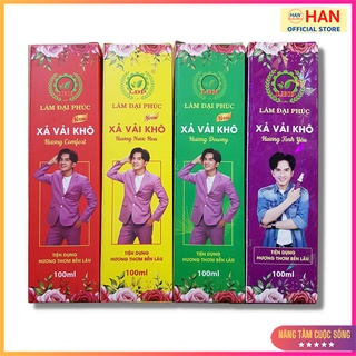 Nước xả vải,  Tinh dầu, Nước xả vải Khô Lâm Đại Phúc-Chai 100ml Xịt Thơm Quần Áo Khử Mùi Mùi Hôi [FreeShip]